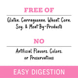 Weruva d génial digestion du ventre poulet / légumes 6oz