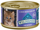 Recette de poulet pour chatons Blue Buffalo Wet Cat Food Wilderness 