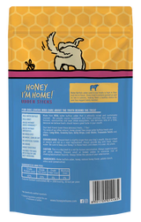 Honey I'm Home! Udder Sticks Natural Honey Coated Water Buffalo Dog Treats (4oz Bag)