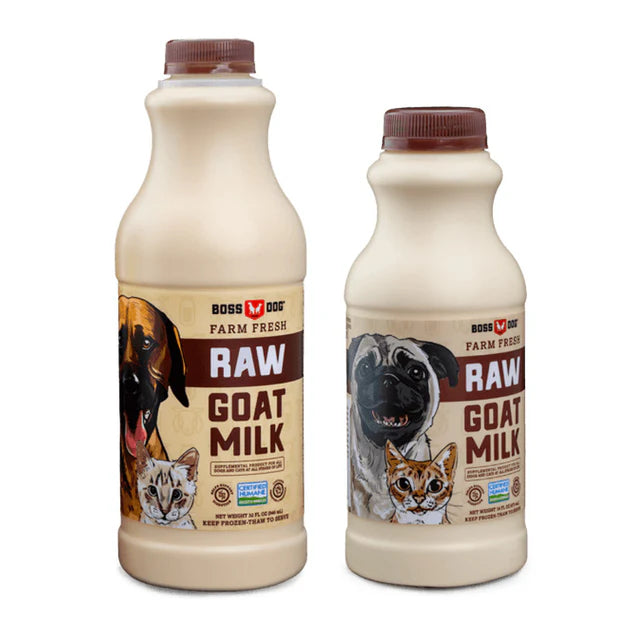 Boss Dog Frozen Raw Original Goat Milk 16oz