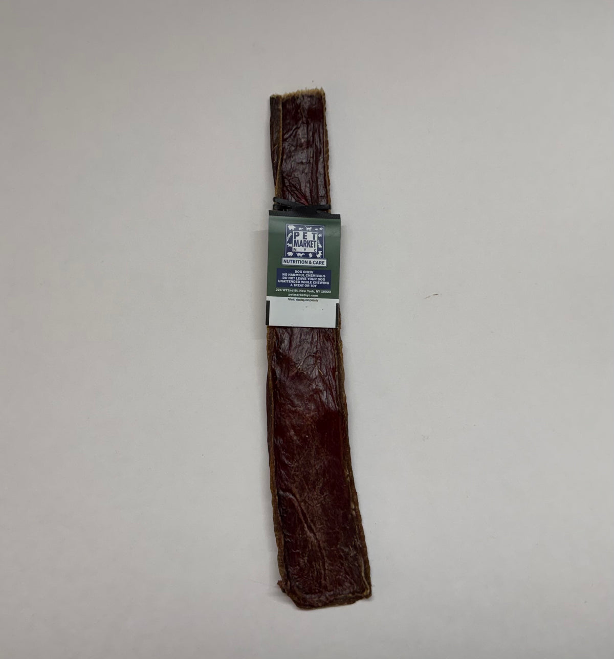 Pet Market NYC Flat Beef Gullet 12" (1 count)