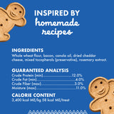 Cloud Star Dog Buddy Biscuits Treats Bacon & Cheese 16oz