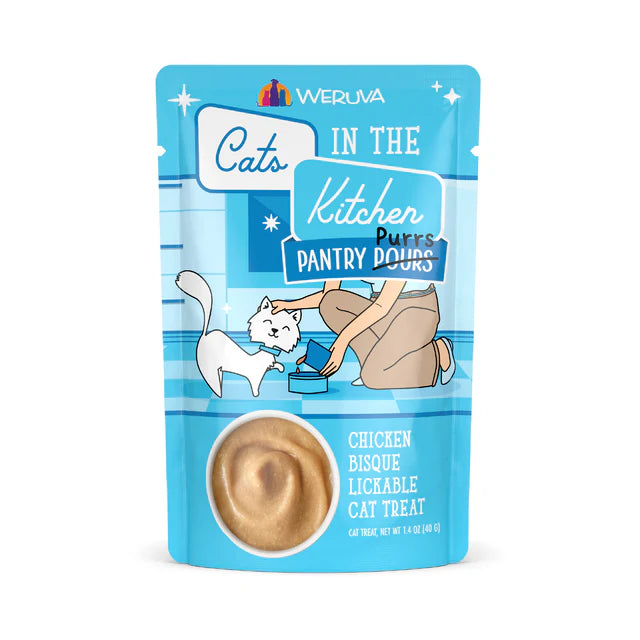 Cats in the Kitchen Pantry Purrs Chicken Bisque Lickable Cat Treat (1.4oz pouch)