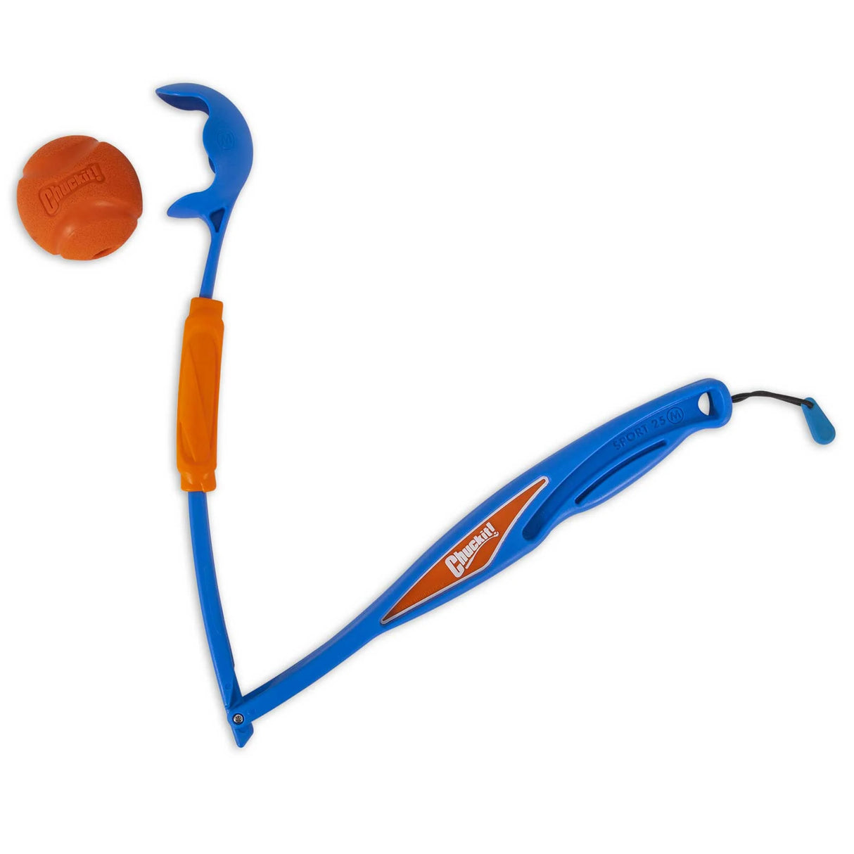 Chuckit! Launcher Fetch & Fold 25M (Length 25", Ball 2.5")