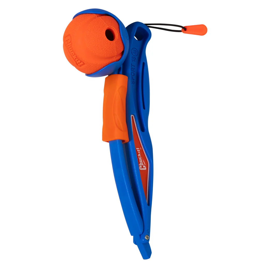 Chuckit! Launcher Fetch & Fold Mini 18M (Length 18", Ball 2.5")