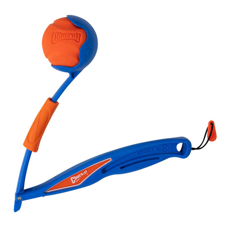 Chuckit! Launcher Fetch & Fold Mini 18M (Length 18", Ball 2.5")