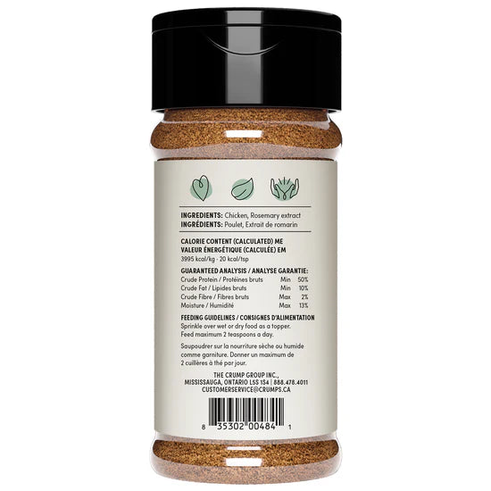 Crumps' Naturals Sprinkle Chicken Dog Food Topper (4.2oz)
