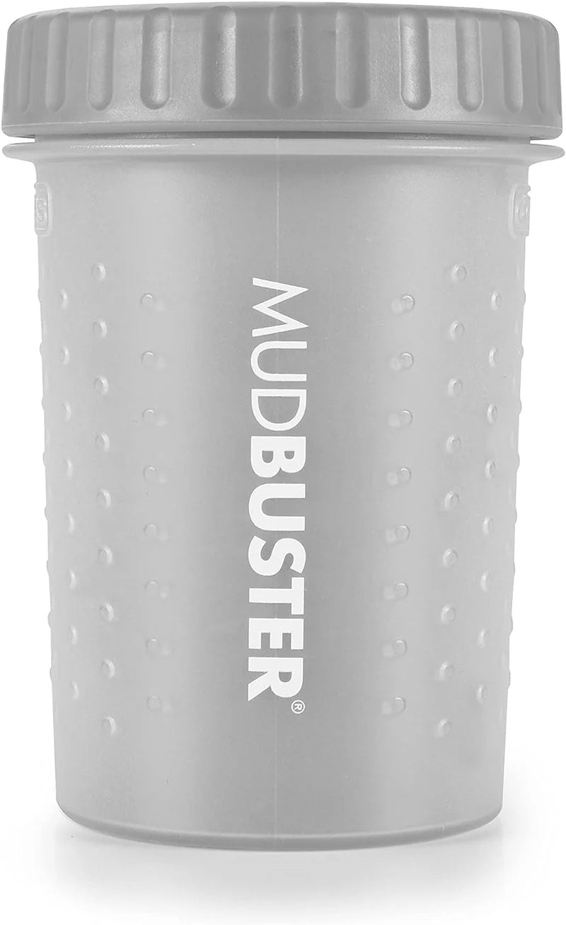 Dexas Mud Buster Gentle Paw Washer Gray Medium