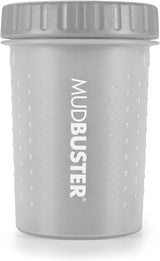 Dexas Mud Buster Gentle Paw Washer Gray Medium