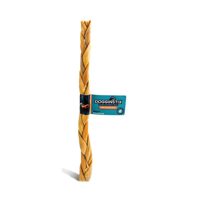 Dogginstix Lamb Collagen Stick for Dogs (12'' - 1 count)