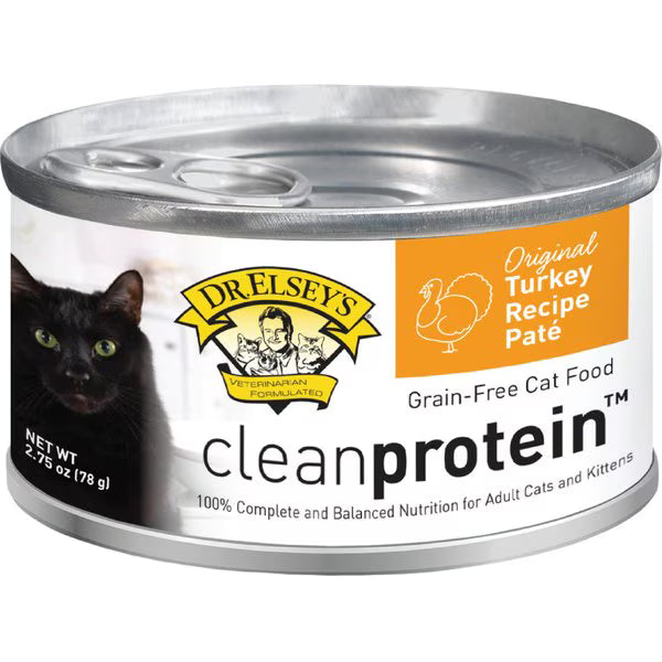 Dr Elsey's Clean Protein Turkey Recipe Wet Cat Food (2.75oz can)