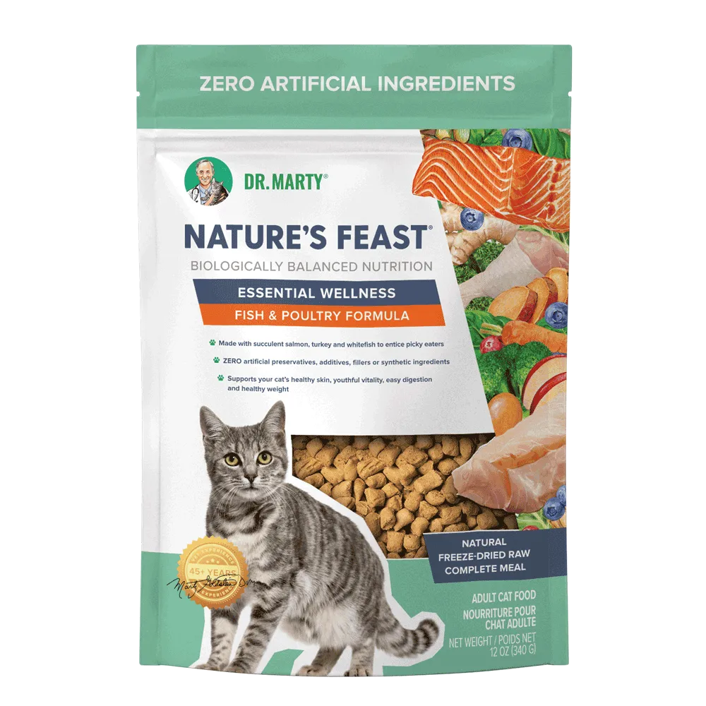Dr Marty's C Nature's Feast Essential Wellness Fish / Poultry 12oz