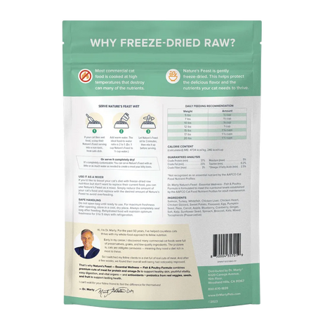 Dr Marty's C Nature's Feast Essential Wellness Fish / Poultry 12oz