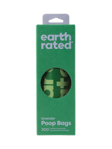 Bolsas para excrementos perfumadas EARTH RATED, 300 unidades