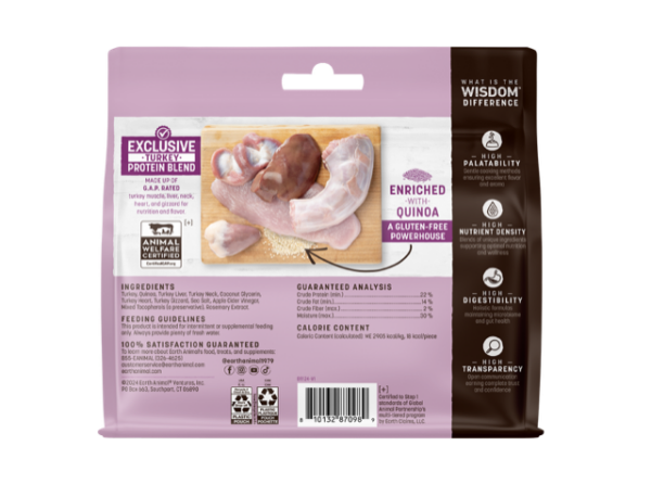 Terre Animal D Turquie saccadée séchée à l'air 4oz