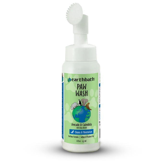 Earthbath Paw Wash for Dogs & Cats (8oz bottle)