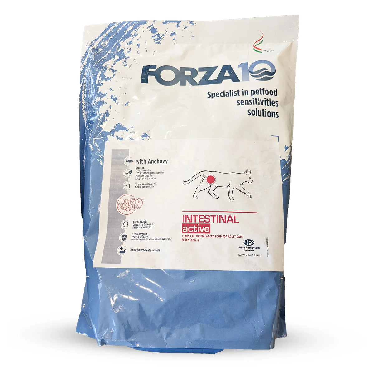 Forza10 Dry Cat Food Active Intestinal Support 4lb – Pet Market NYC