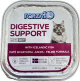 FORZA10 Wet Cat Food Digestive Support ActiWet with Icelandic Salmon 3.5oz