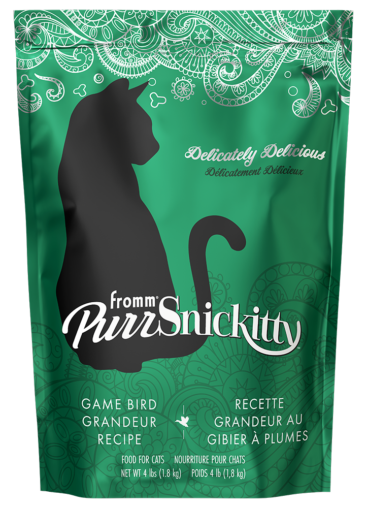 Fromm Purrsnickitty Game Bird Grandeur Dry Cat Food (4lb Bag)