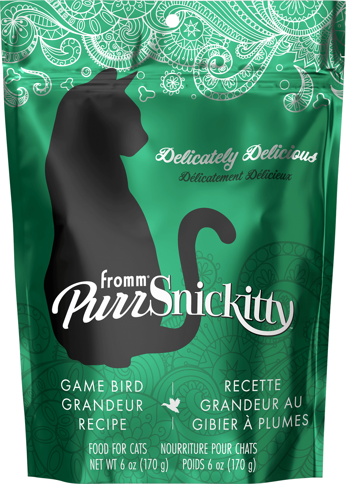 Fromm Purrsnickitty Game Bird Grandeur Dry Cat Food (6oz bag)