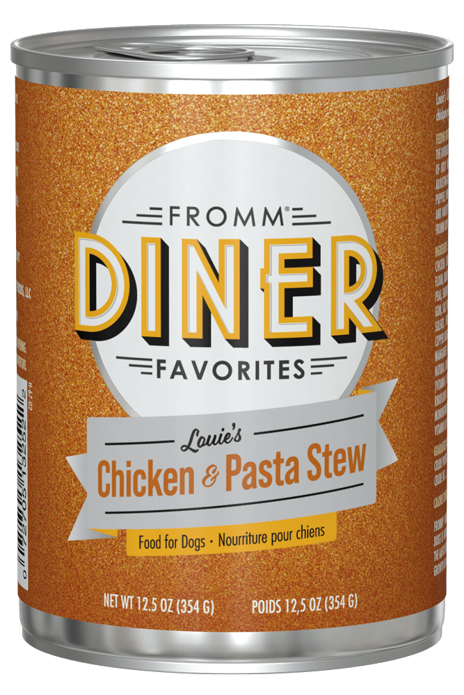 Fromm Diner Favorites Louie's Chicken & Pasta Stew Wet Dog Food (12.5oz Can)