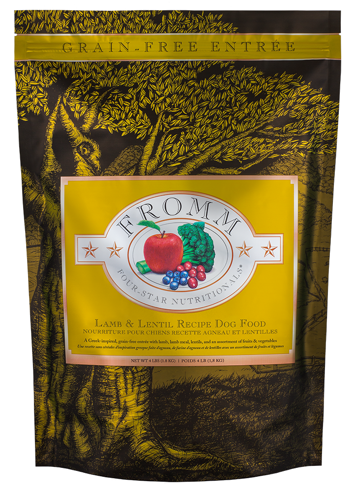 Fromm Four-Star Lamb & Lentil Dry Dog Food (12lb Bag)