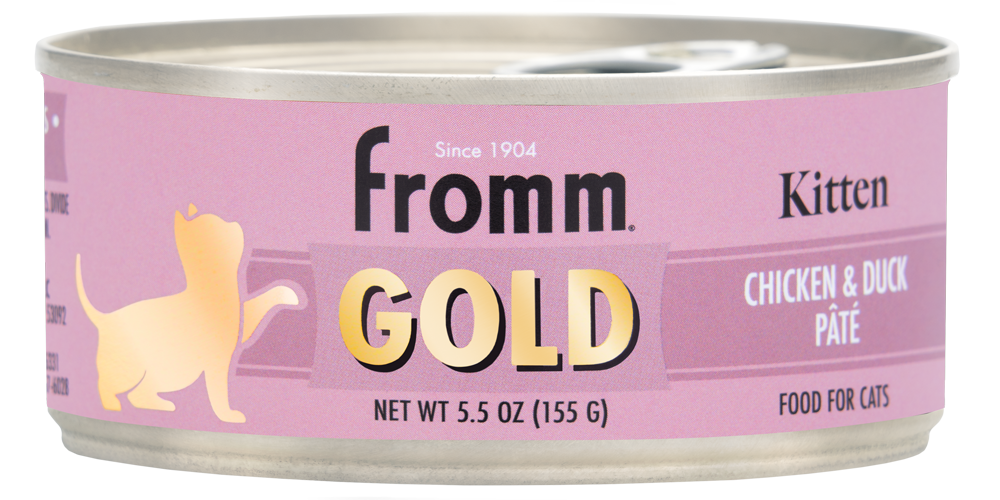 Fromm Kitten Wet Food Gold Chicken & Duck Pate 3oz
