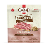 Primal Frozen Raw Nuggets Pork Recipe Dog Food