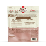 Primal Frozen Raw Nuggets Pork Recipe Dog Food
