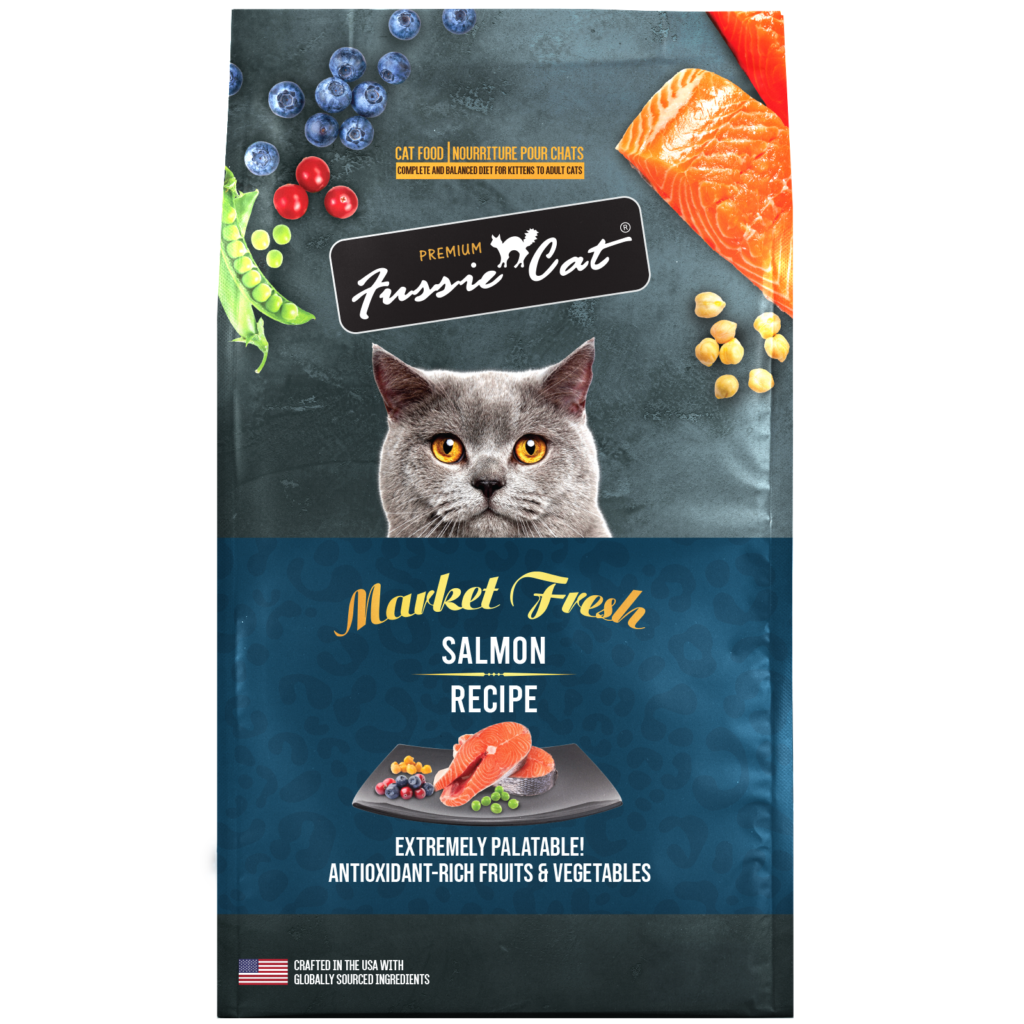 Fussie Cat Market Fresh Salmon Dry Cat Food (3.5lb bag)