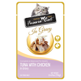 Atún y pollo Fussie CP en salsa, 2,47 oz
