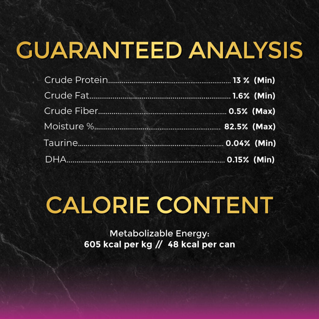 Fussie Cat Wet Food Black Label Tuna/Chicken in Gravy 2.82oz