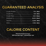 Fussie Cat Wet Food Black Label Tuna & Salmon in Gravy 2.82oz