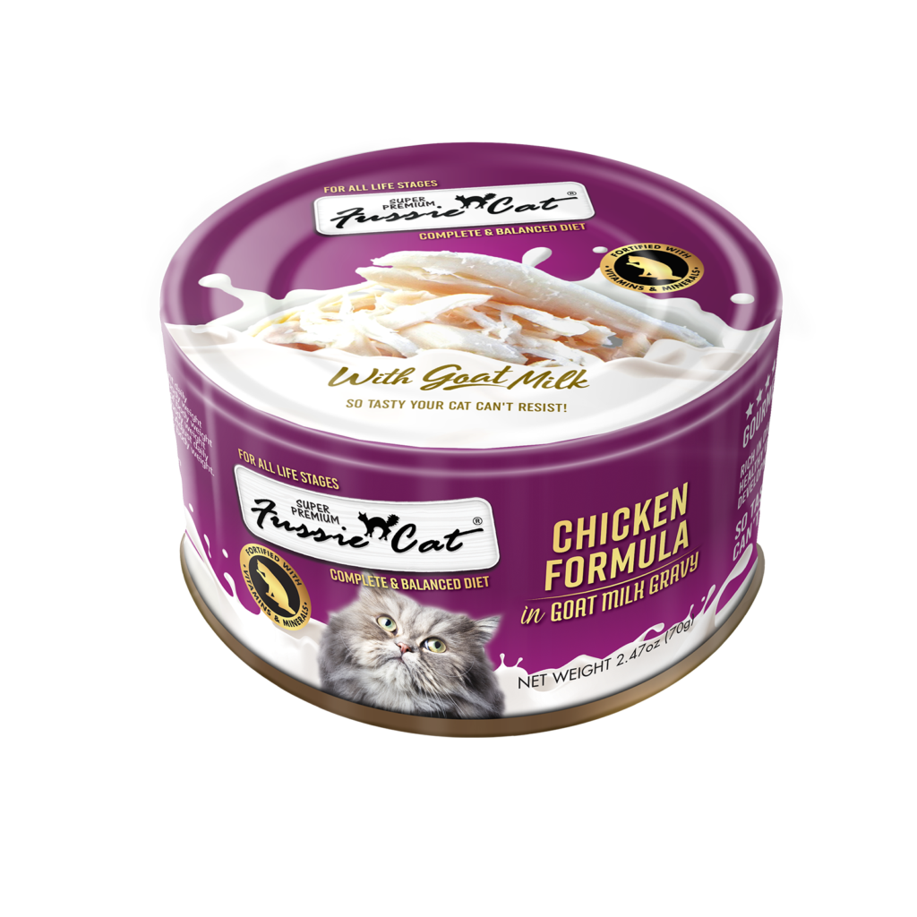 Fussie Cat Wet Food Chicken In Goat Milk 2.47oz