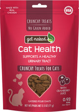 Get Naked Cat Urinary Health with Cranberry Juice Crunchy Treats (2.5oz)
