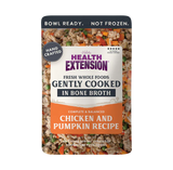 Health Extension Gently Cooked In Bone Broth Chicken & Pumpkin Dog Wet Food (3oz pouch)