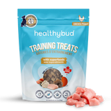 HealthyBud Chicken with Superfoods Training Treats for Dogs (6.5oz Bag)