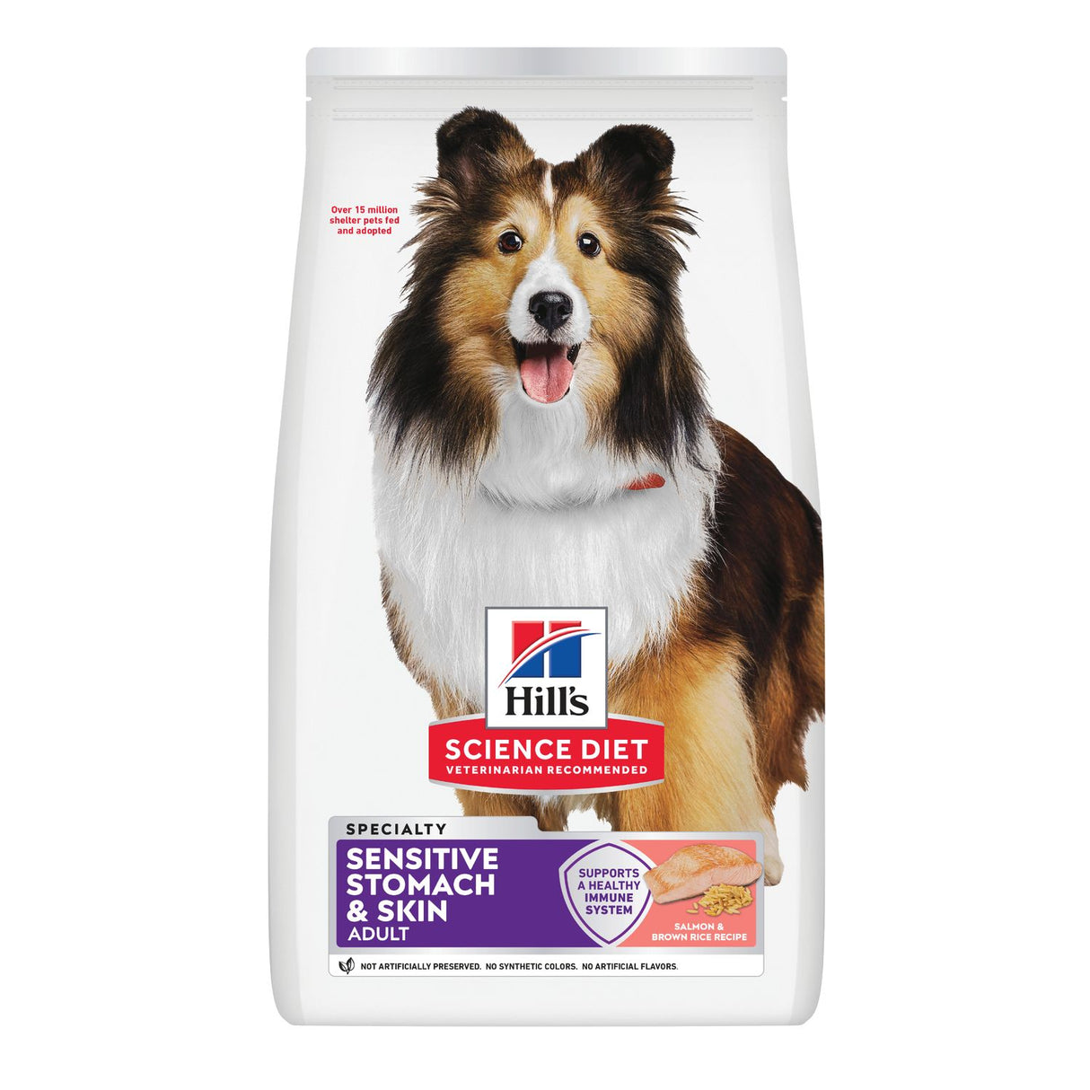 Hill's Science Diet Adult Sensitive Stomach & Skin Salmon & Brown Rice Dry Dog Food (3.5lb bag)