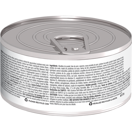 Science Diet C Salmón para gatitos 2,9 oz*