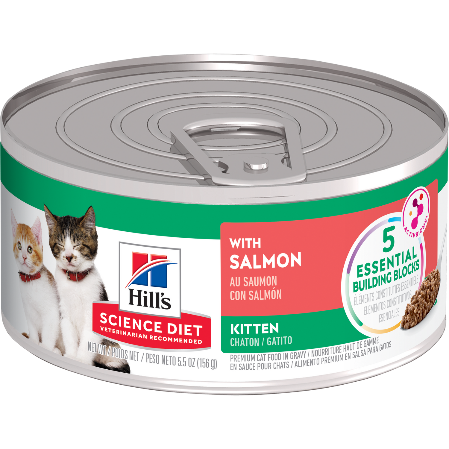Hill's Science Diet Salmon Kitten Wet Food (2.9oz can)