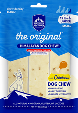 Himalayan Chicken Dog Chew (Small - 3 pack, 3.3oz bag)