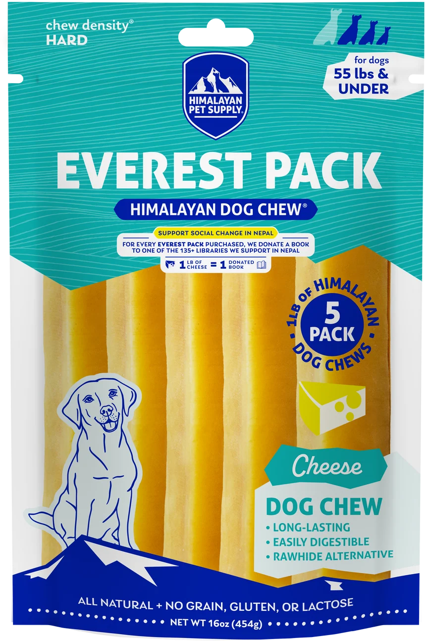 Masticables para perros Himalayan Everest, 16 oz, 5 unidades