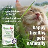 Trastornos digestivos felinos en HomeoPet