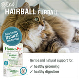 Bola de pelo felina HomeoPet 15 ml