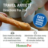 HomeoPet Travel Anxiety for Pets