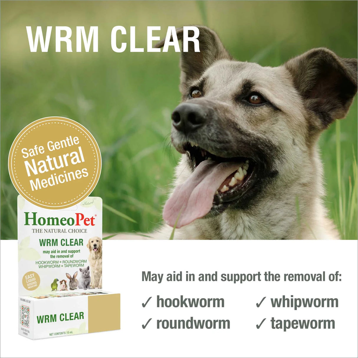 HomeoPet WRM transparente