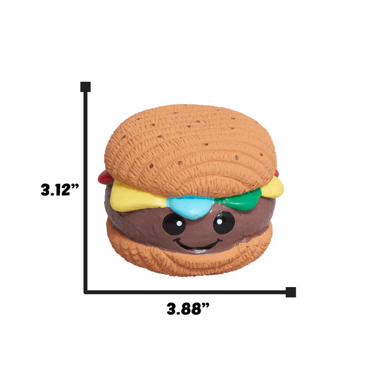 Huggle Hounds Ruff Tex Hamburger Dog Toy (Large)