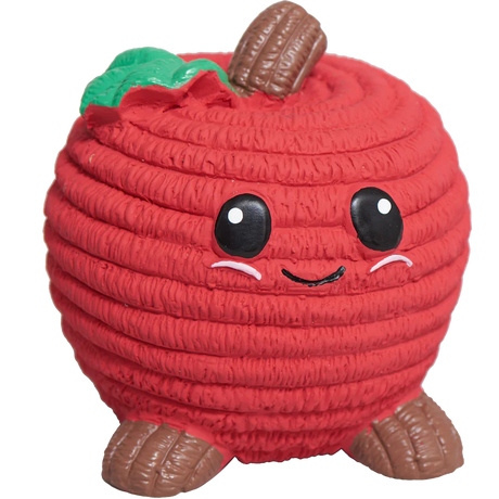 Huggle Hounds Ruff Tex Sweet Cheek Apple  Dog Toy (Large)