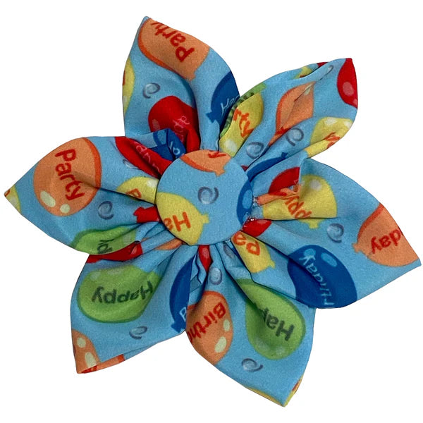 Huxley & Kent Pinwheel Party Time Blue Small