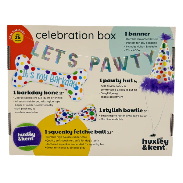 Huxley & Kent Happy Barkday Celebration Box